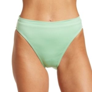 BECCA‎ Color Code High Waist Bikini Bottom Mint Julep Green